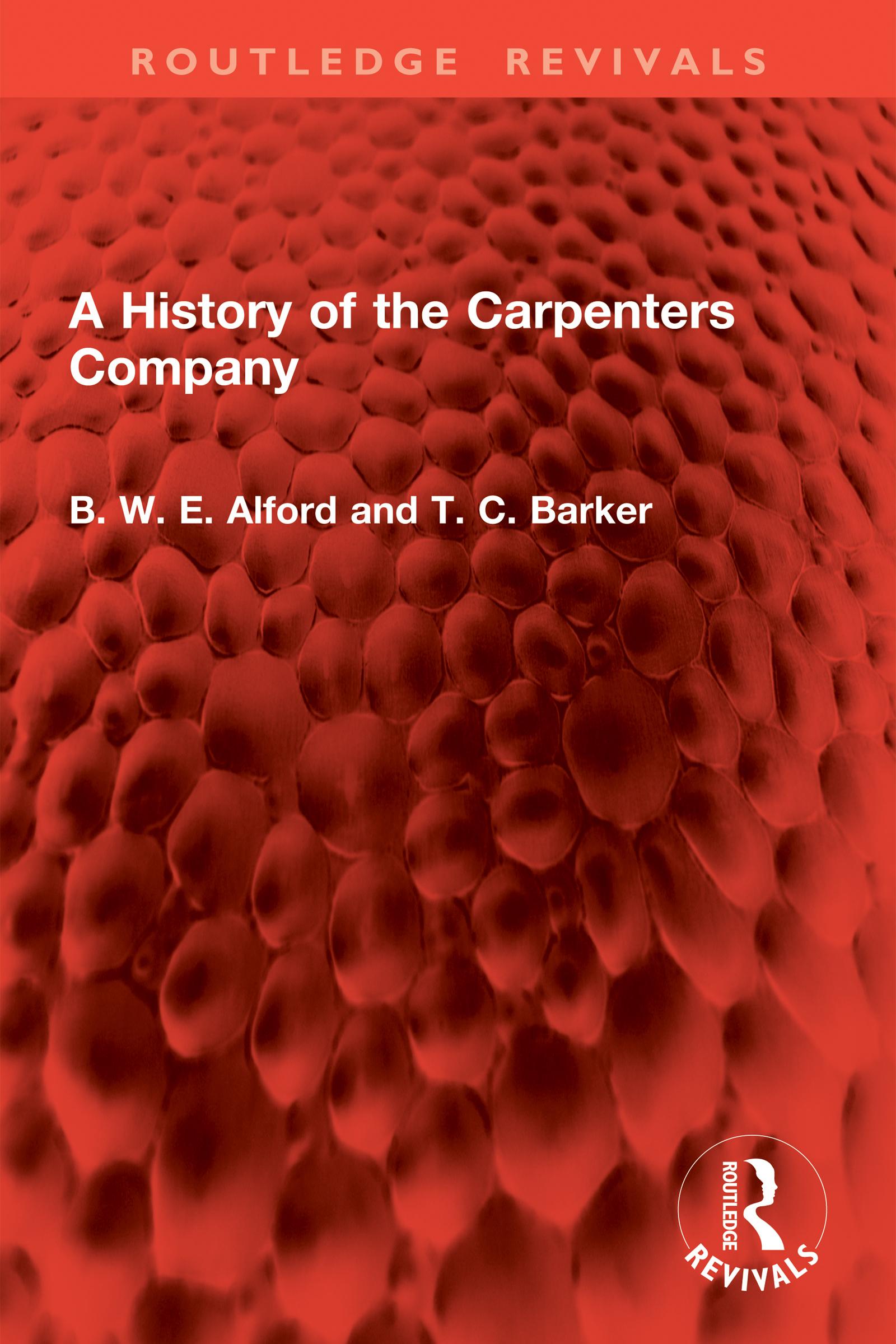 A History of the Carpenters Company