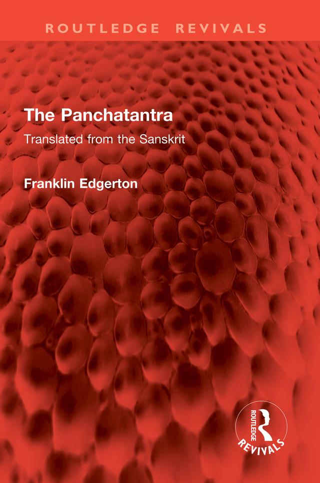The Panchatantra by Franklin Edgerton