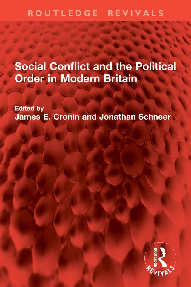 Social Conflict and the Political Order in Modern Britain by James E Cronin, Jonathan Schneer