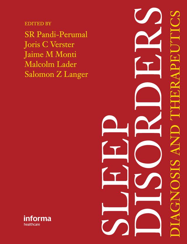 Sleep Disorders by Jaime Monti, Joris Verster, Salomon Langer, S. R. Pandi-Perumal