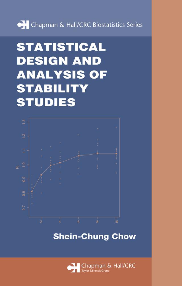 Statistical Design and Analysis of Stability Studies by Shein-Chung Chow