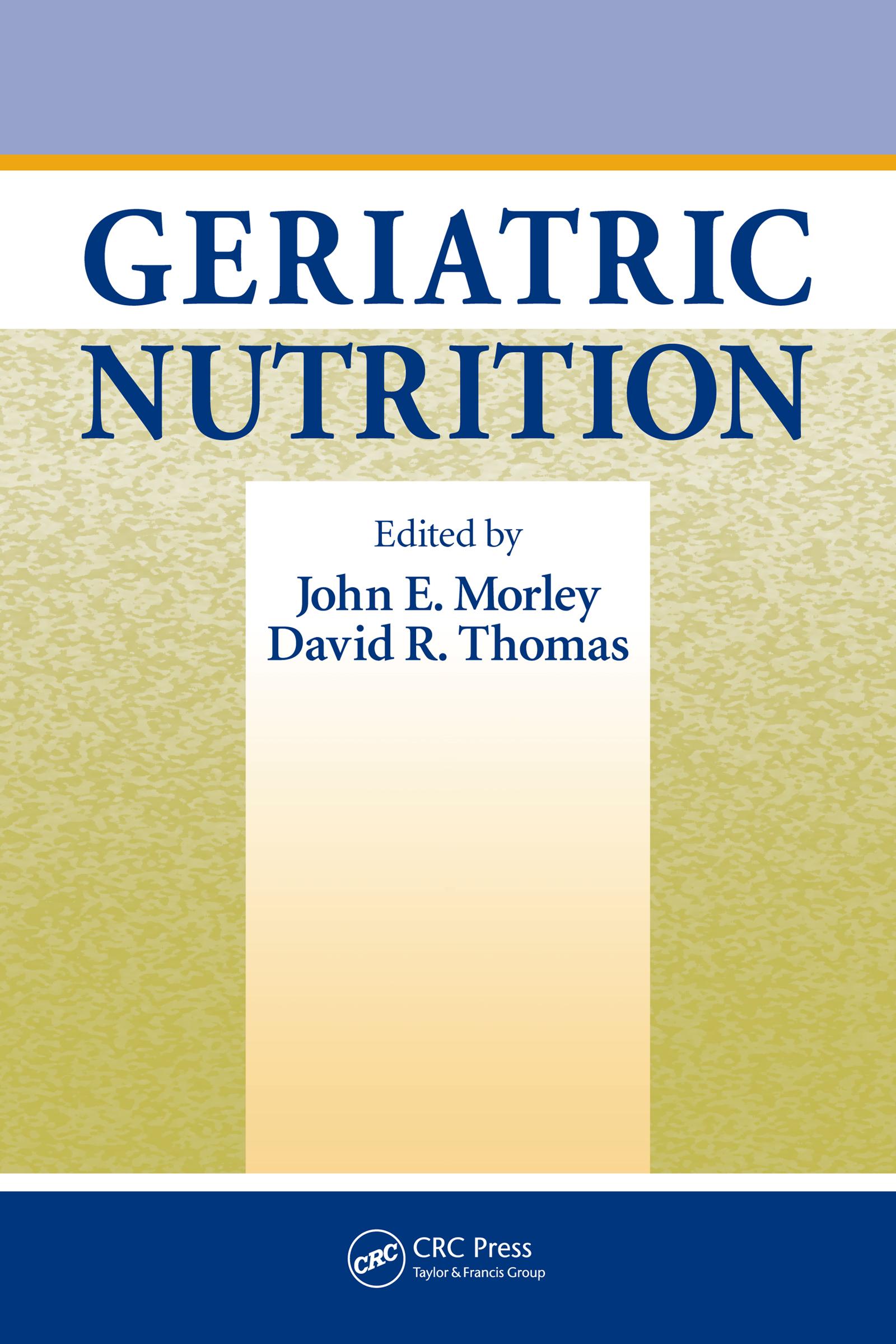 Geriatric Nutrition