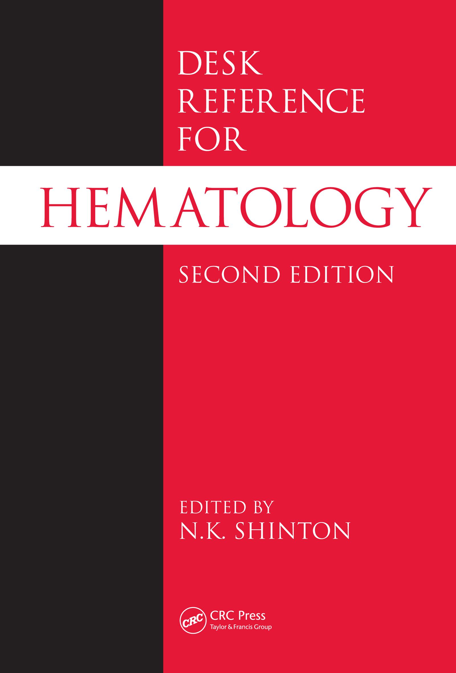 Desk Reference for Hematology