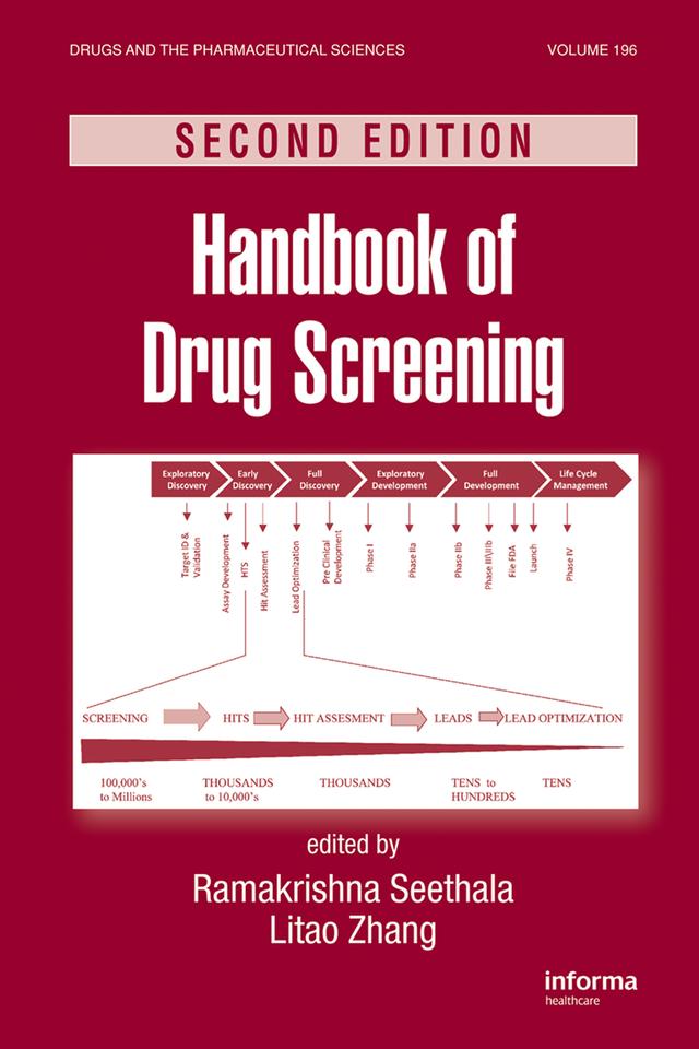 Handbook of Drug Screening by Litao Zhang, Ramakrishna Seethala