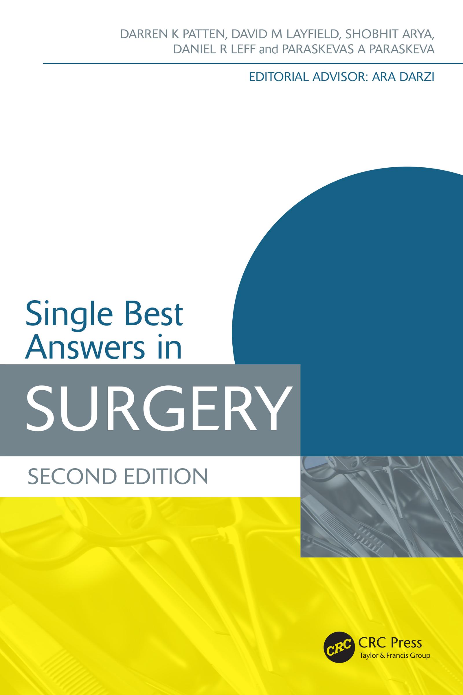 Single Best Answers in Surgery