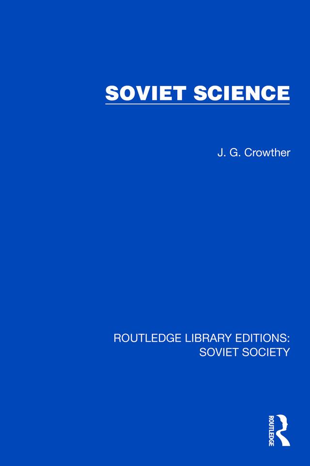 Soviet Science by J.G. Crowther