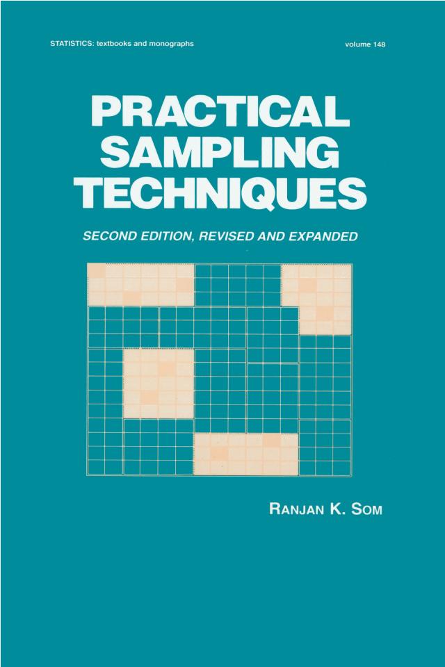 Practical Sampling Techniques by Ranjan K. Som