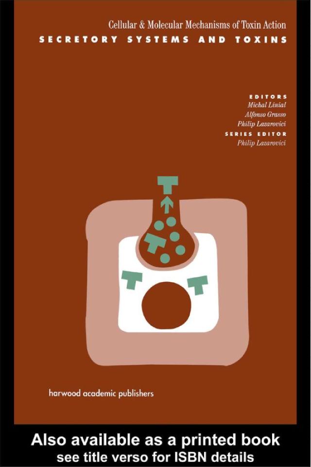Secretory Systems and Toxins by Alfonso Grasso, Michal Linial, Phillip Lazarovici