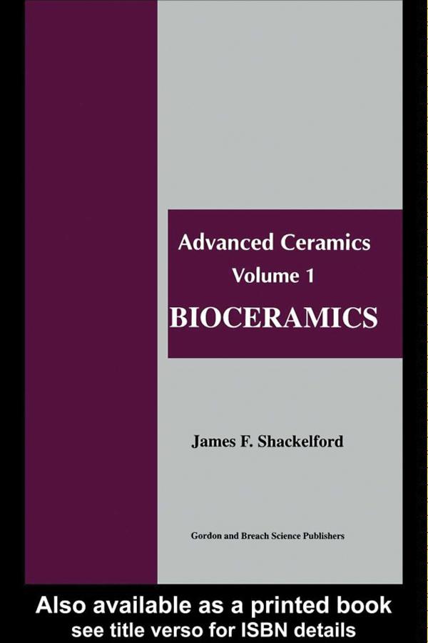 Bioceramics by James F. Shackelford