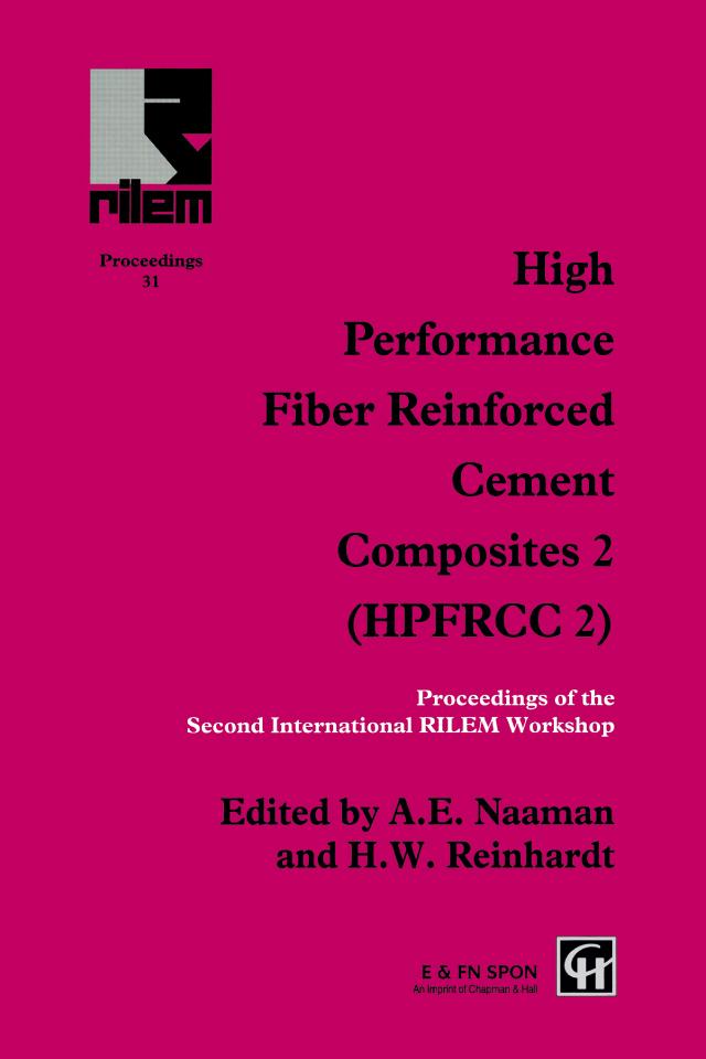 High Performance Fiber Reinforced Cement Composites 2 by A.E. Naaman, H.W. Reinhardt