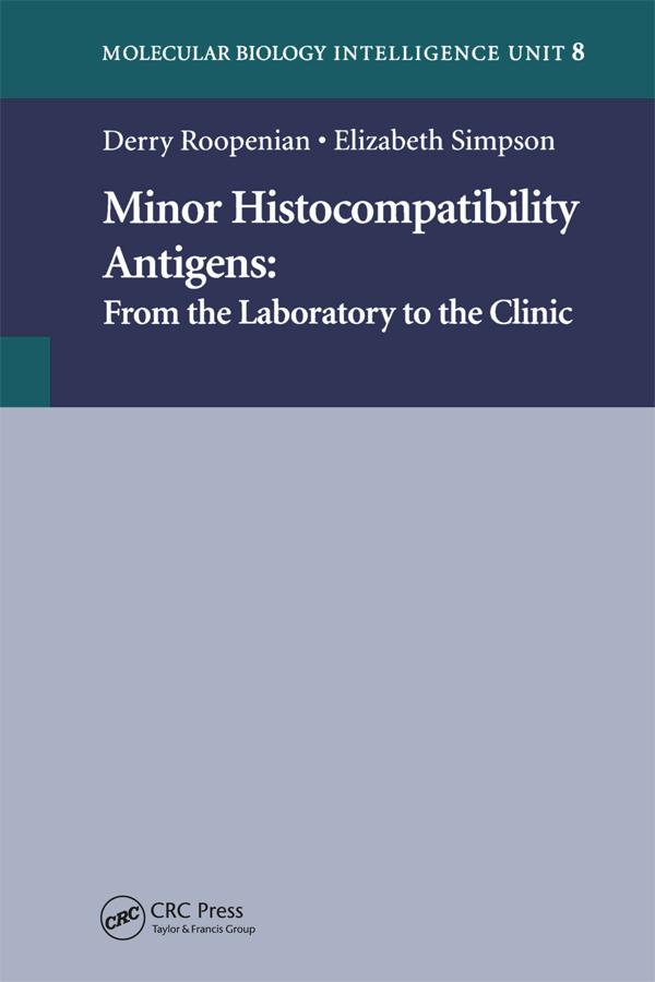 Minor Histocompatibility Antigens by Derry Roopenian, Elizabeth Simpson
