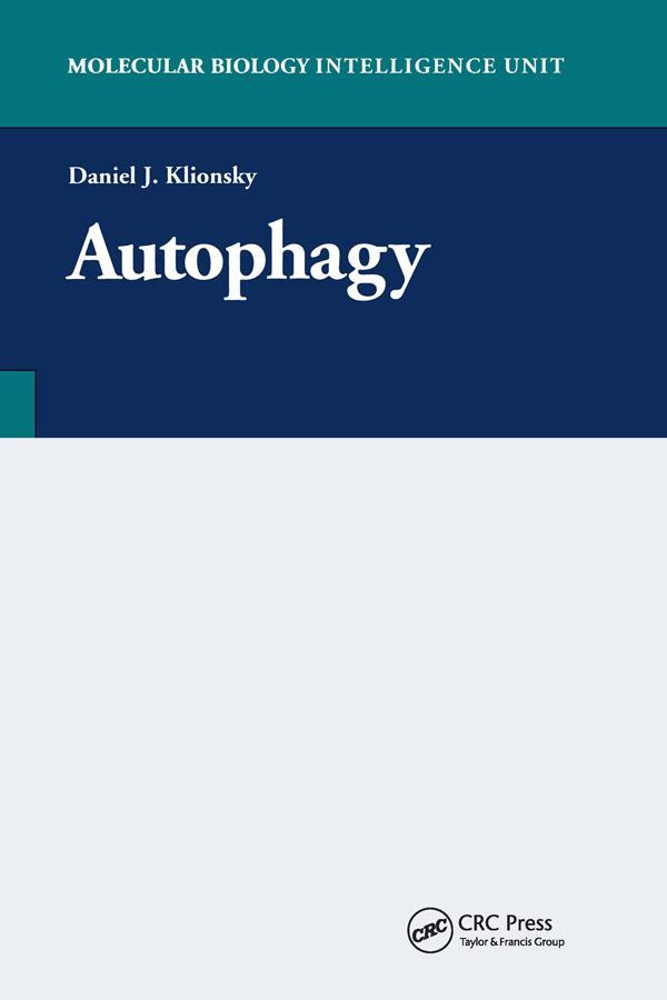 Autophagy by Daniel Klionsky