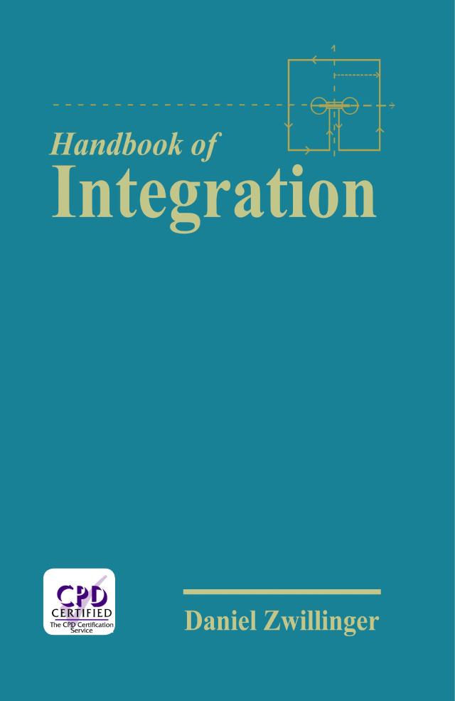 The Handbook of Integration by Daniel Zwillinger