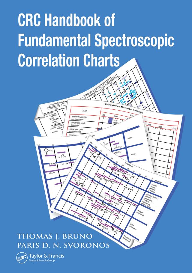 CRC Handbook of Fundamental Spectroscopic Correlation Charts by Paris D.N. Svoronos, Thomas J. Bruno