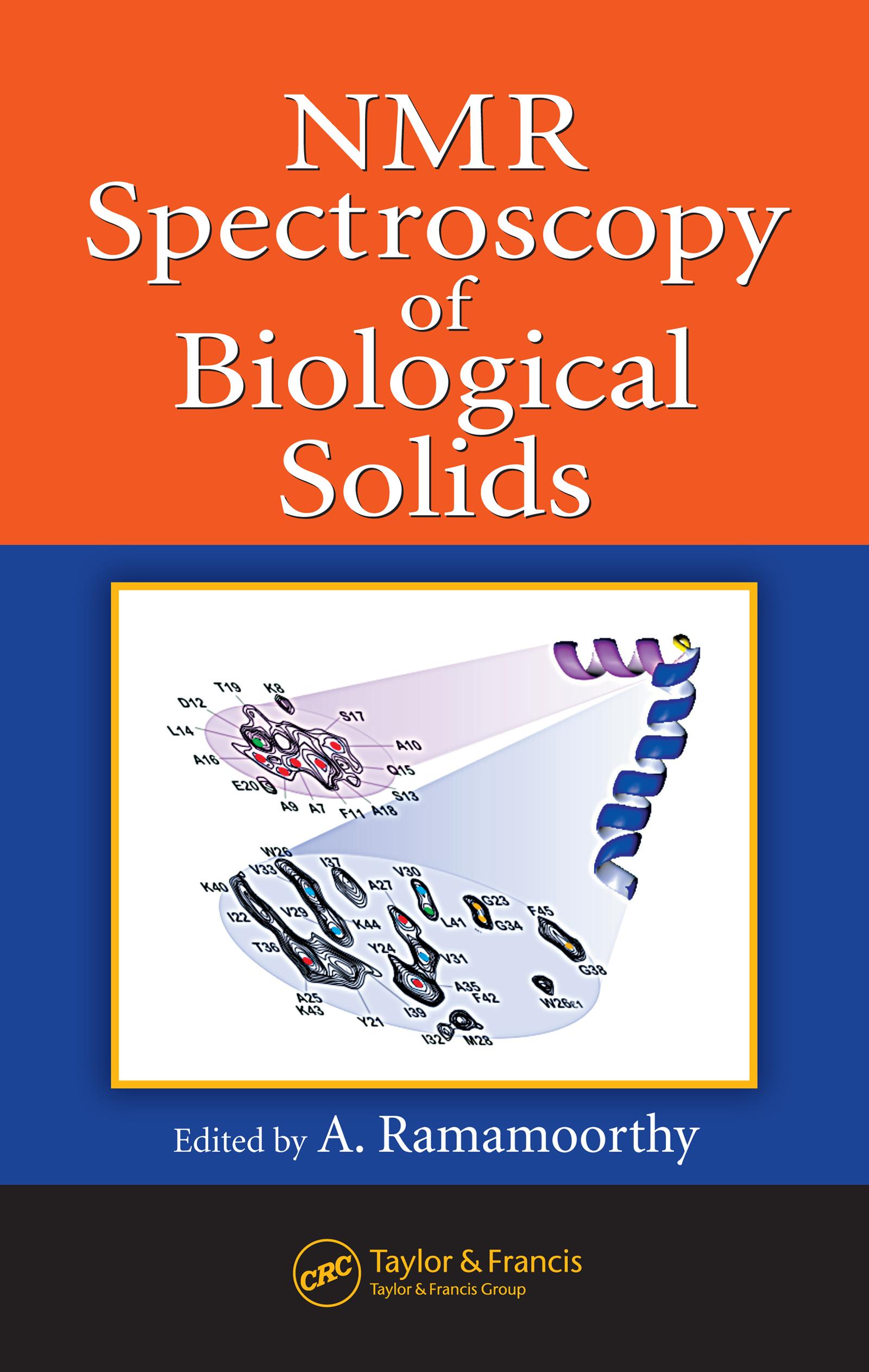 NMR Spectroscopy of Biological Solids