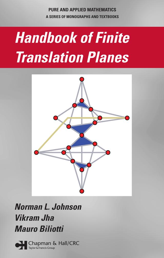 Handbook of Finite Translation Planes by Mauro Biliotti, Norman Johnson, Vikram Jha