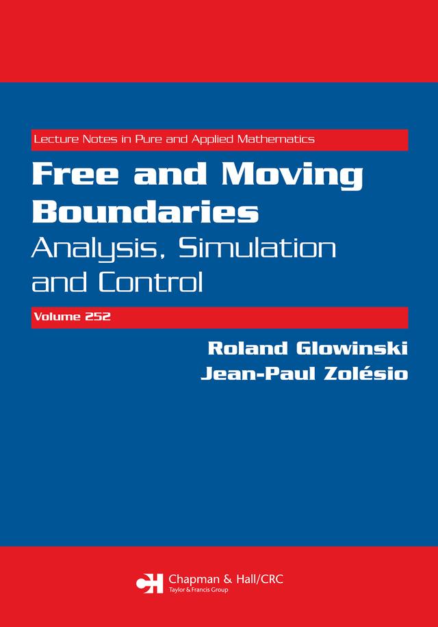 Free and Moving Boundaries by Roland Glowinski