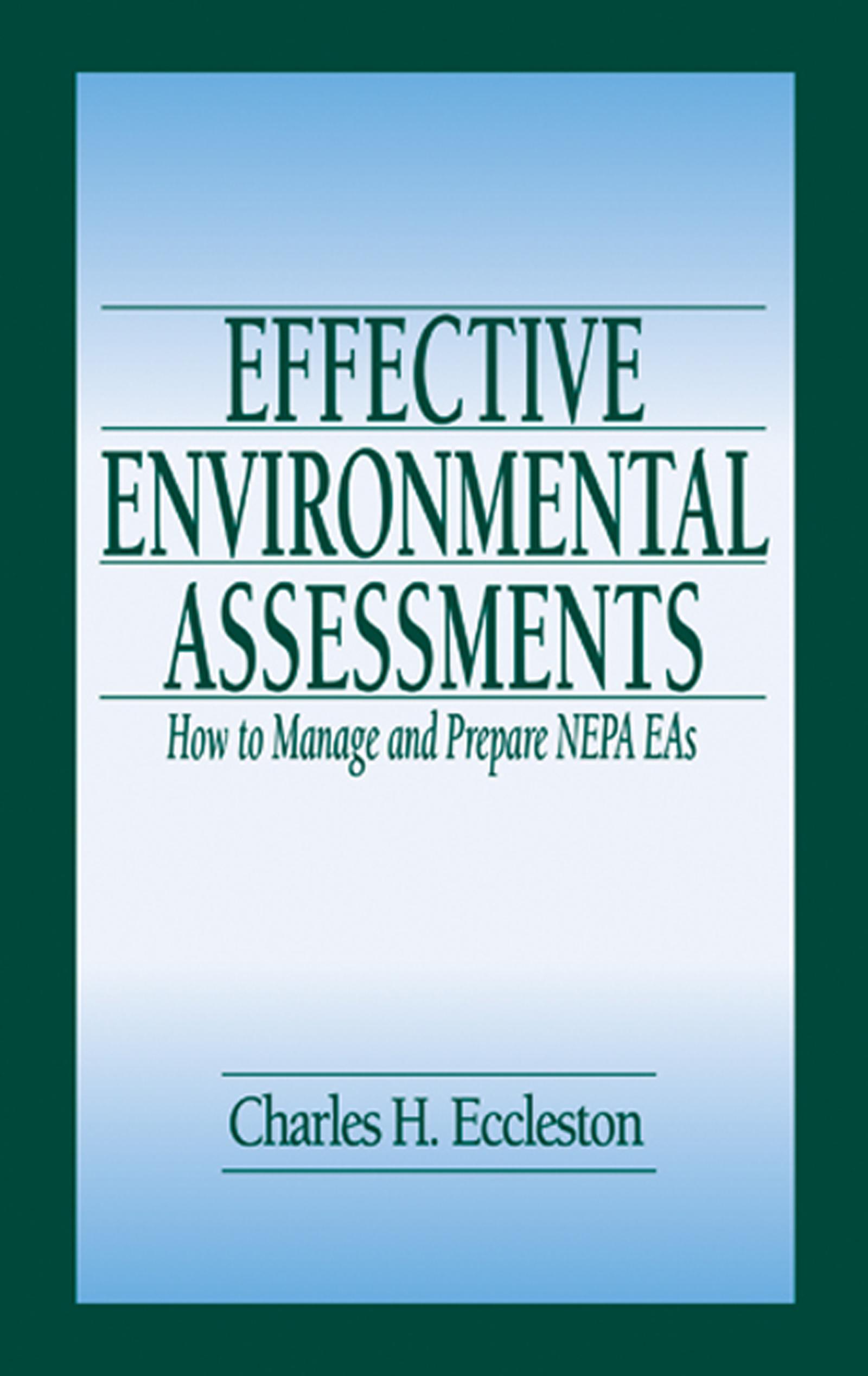 Effective Environmental Assessments