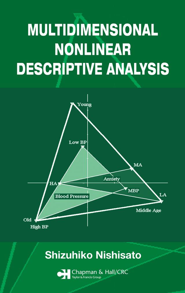 Multidimensional Nonlinear Descriptive Analysis by Shizuhiko Nishisato
