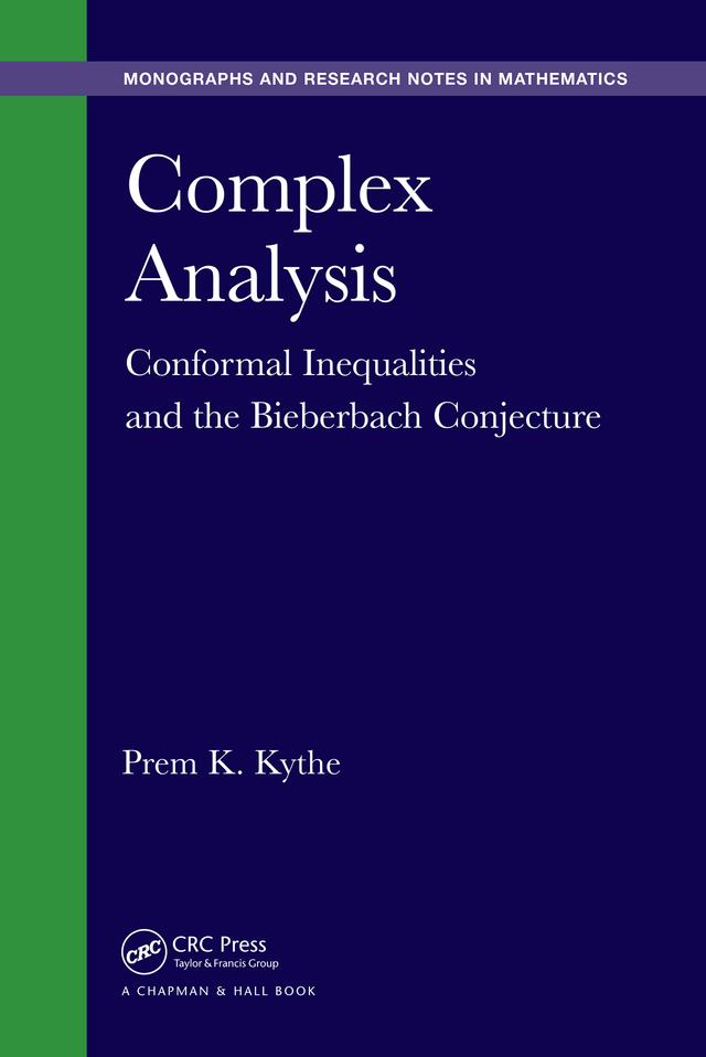 Complex Analysis by Prem K. Kythe