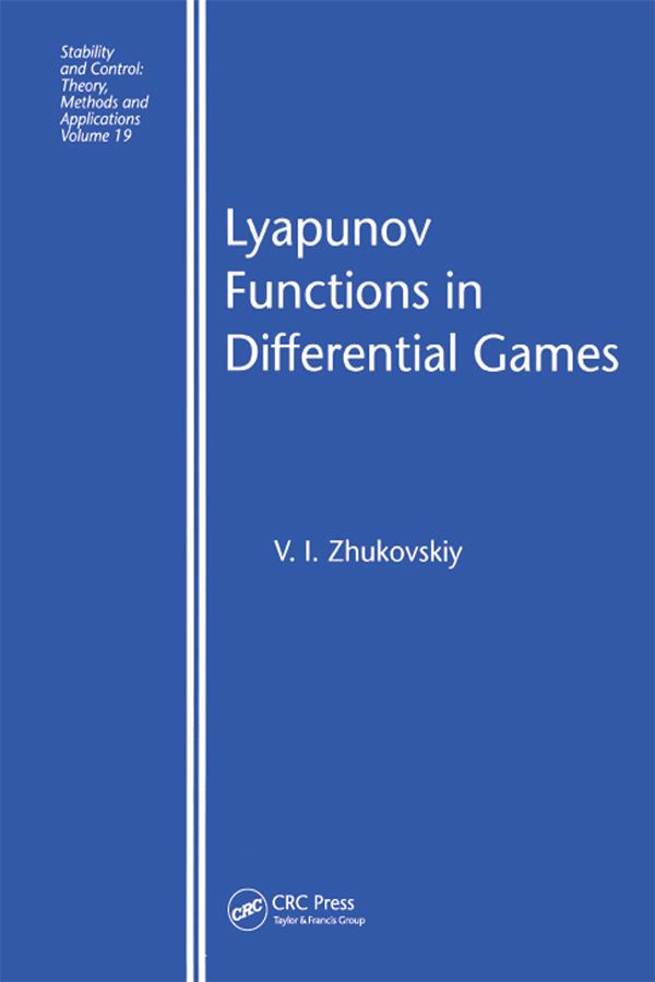 Lyapunov Functions in Differential Games