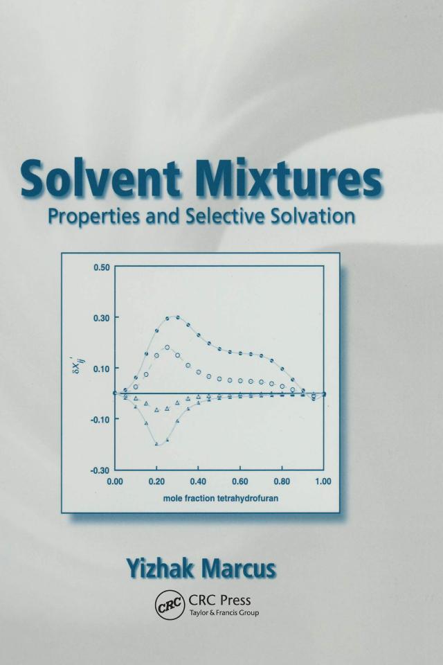 Solvent Mixtures by Yitzhak Marcus