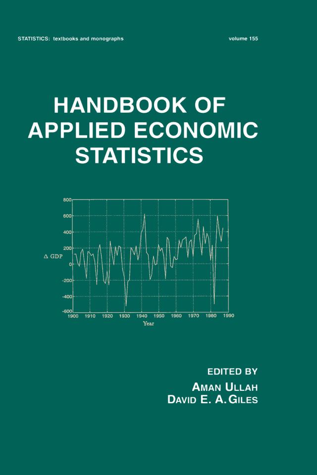 Handbook of Applied Economic Statistics by Aman Ullah