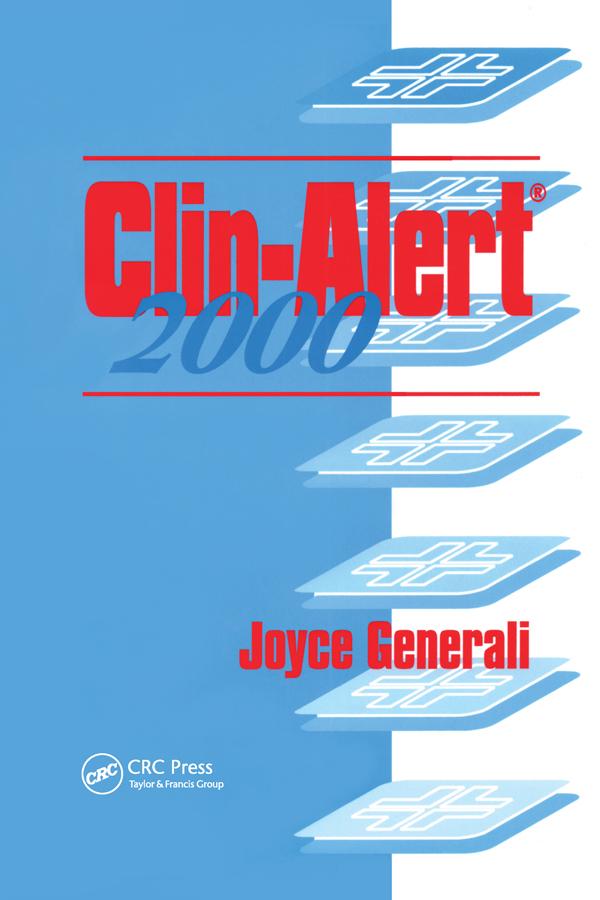 Clin-Alert 2000 by Joyce A. Generali