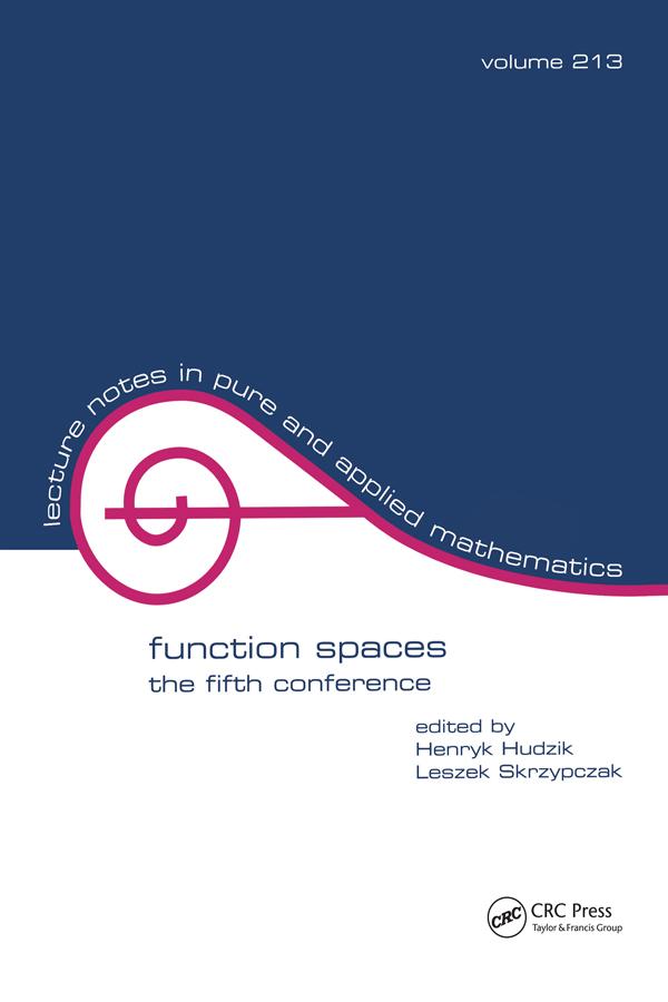 Function Spaces by Henryk Hudzik, Leszek Skrzypcazk