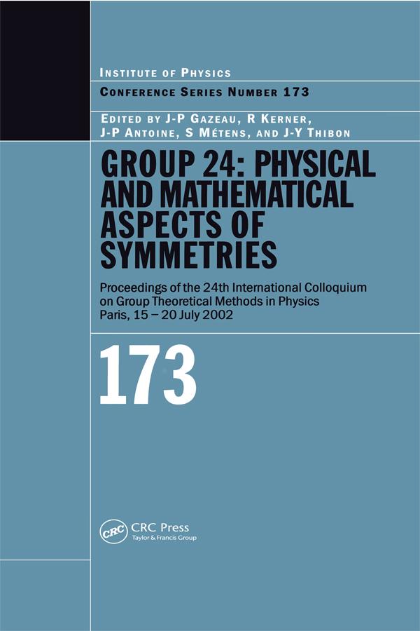 GROUP 24 by J.P Antoine, J.P Gazeau, J.Y Thibon, R Kerner, S Metens
