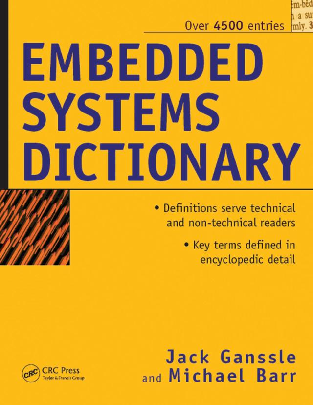 Embedded Systems Dictionary by Jack Ganssle
