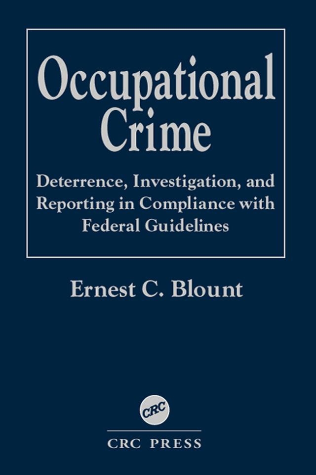 Occupational Crime by Ernest C. Blount