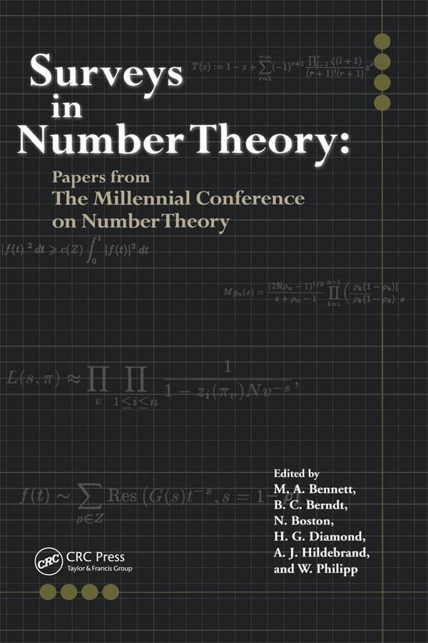 Surveys in Number Theory by Bruce Berndt