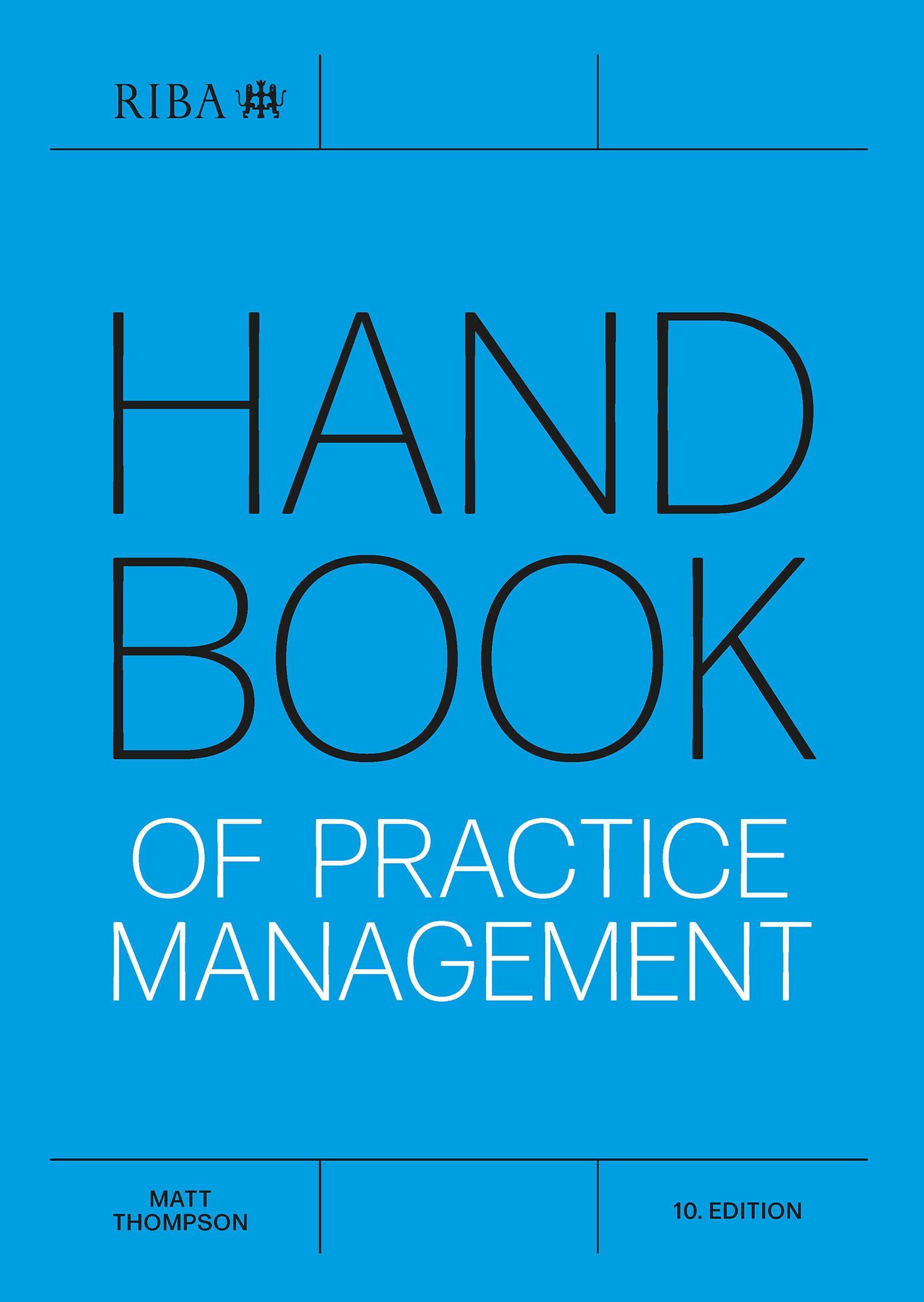 Handbook of Practice Management