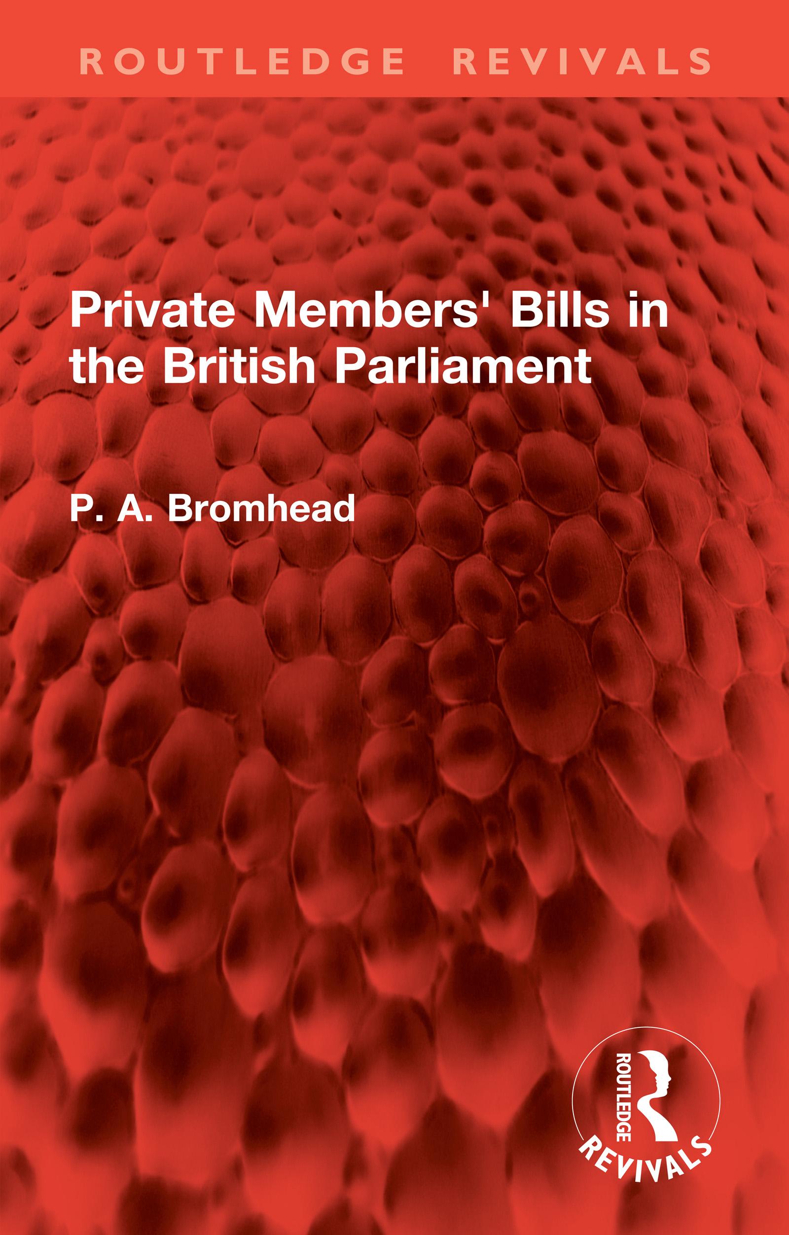 Private Members' Bills in the British Parliament