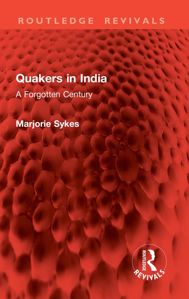 Quakers in India by Marjorie Sykes