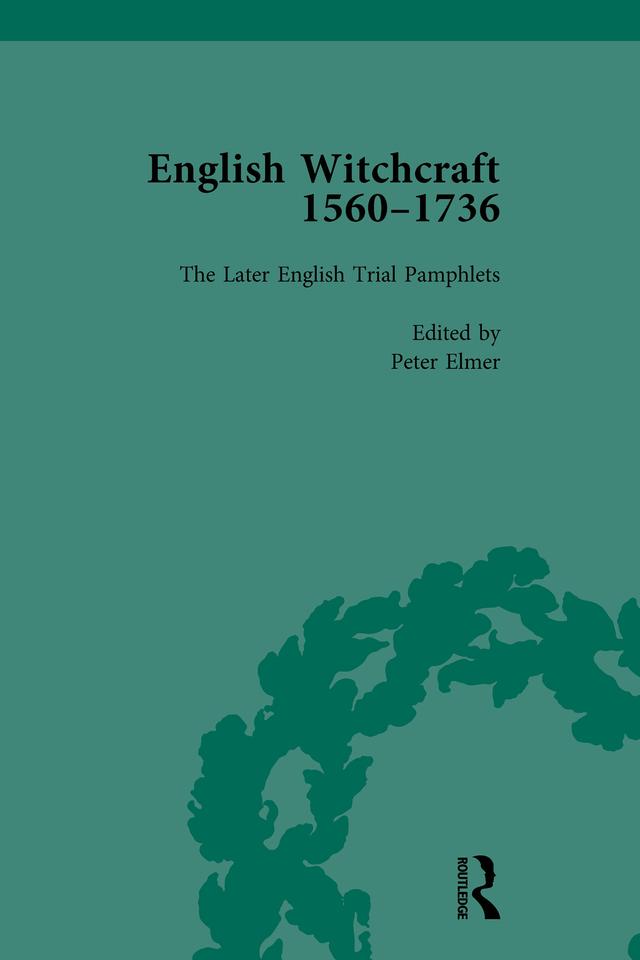 English Witchcraft, 1560-1736, vol 5 by James Sharpe, Richard Golden