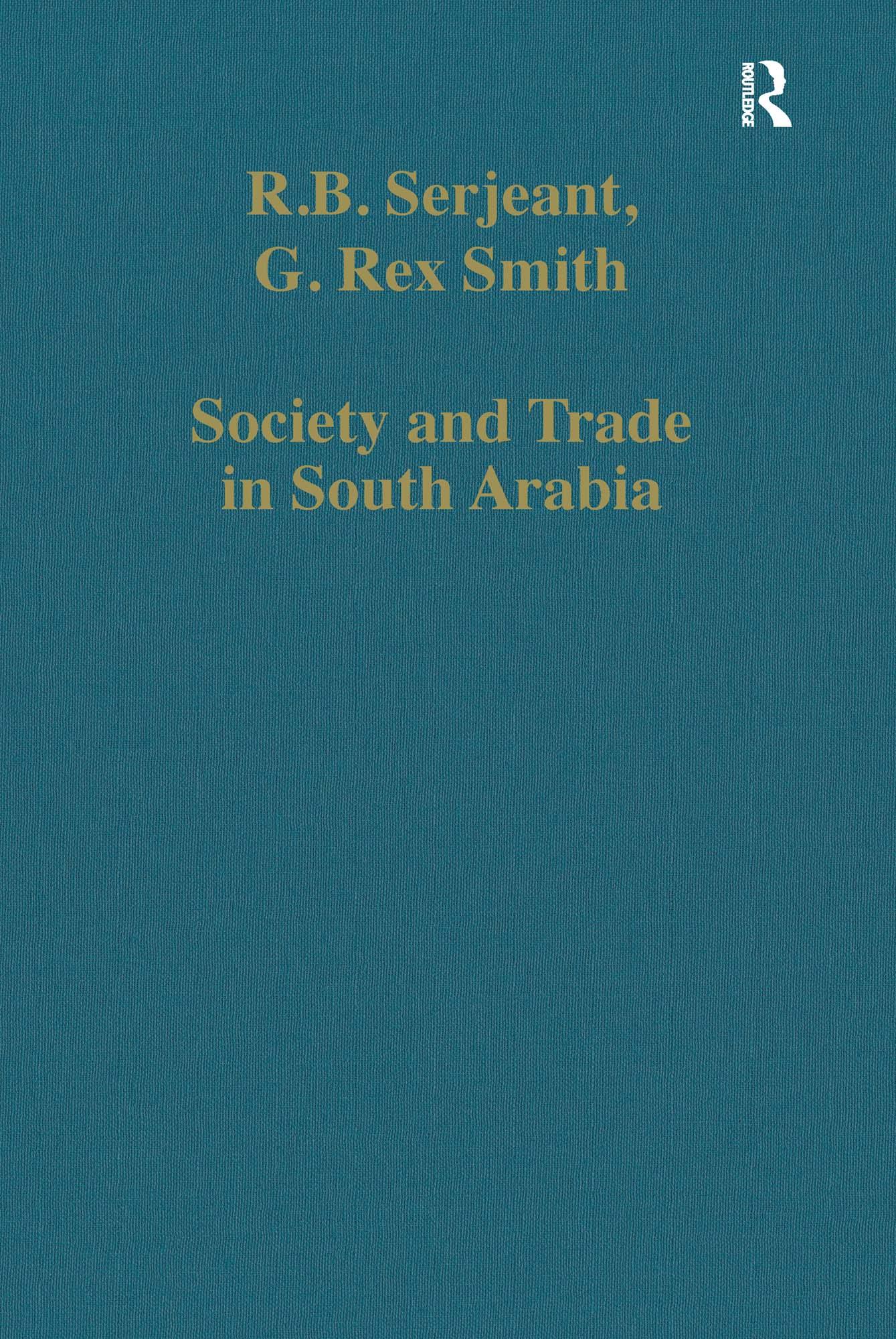 Society and Trade in South Arabia