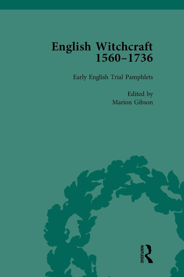 English Witchcraft, 1560-1736, vol 2 by James Sharpe, Richard Golden