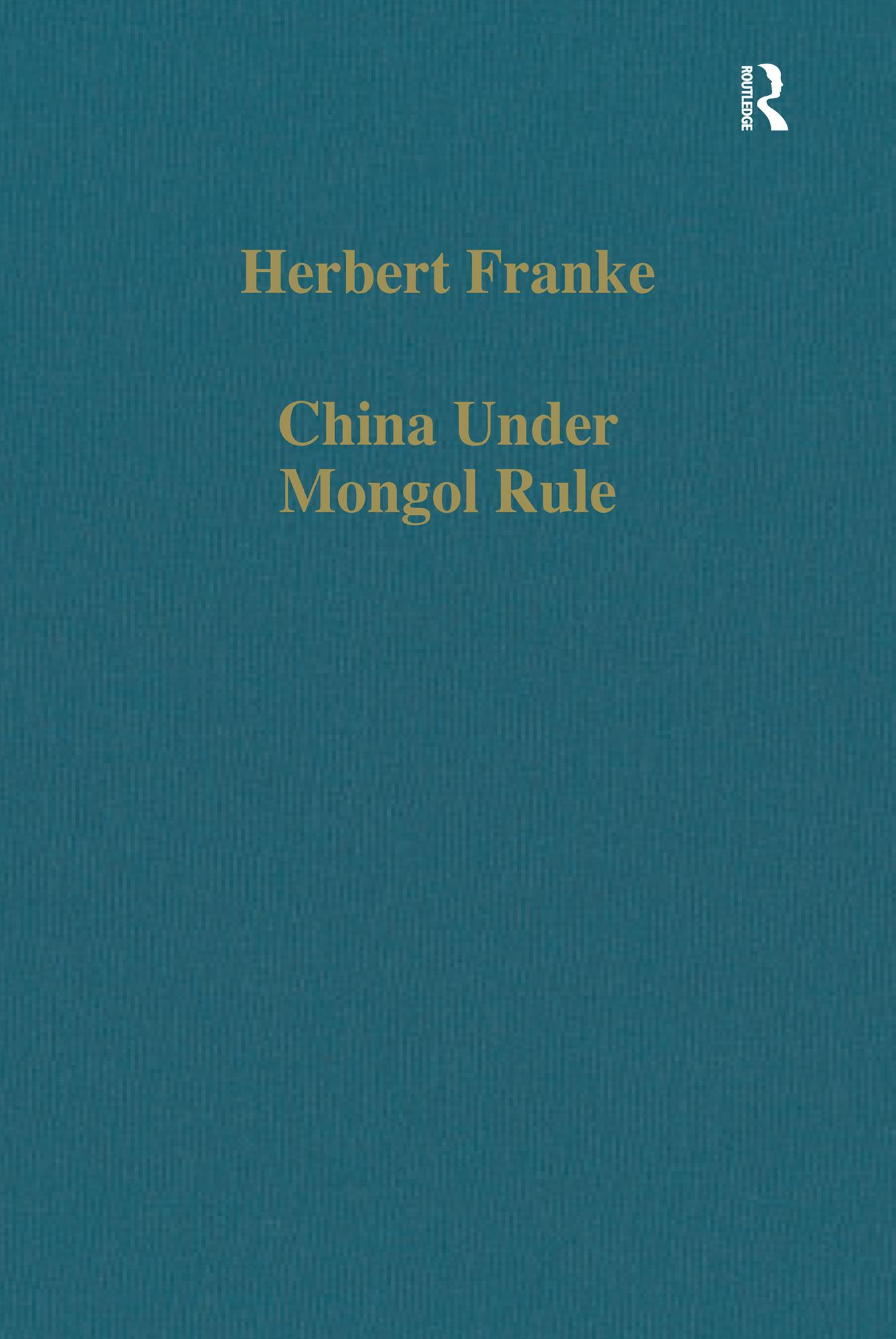 China Under Mongol Rule