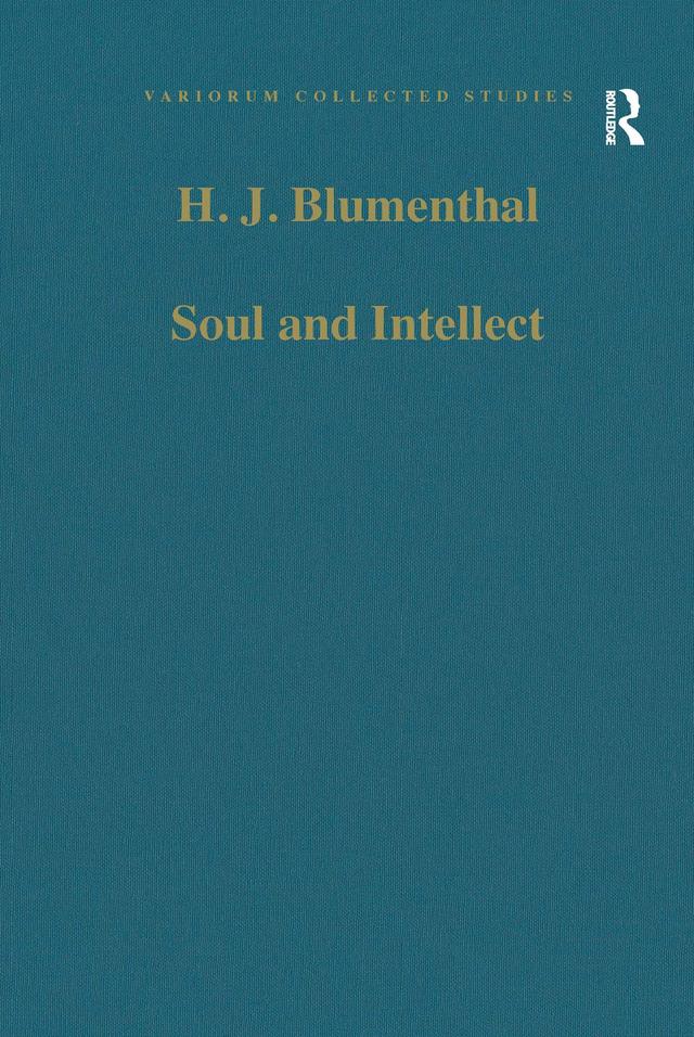 Soul and Intellect by H.J. Blumenthal