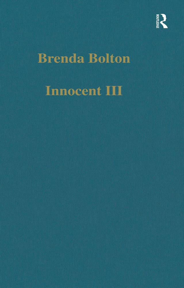Innocent III by Brenda Bolton