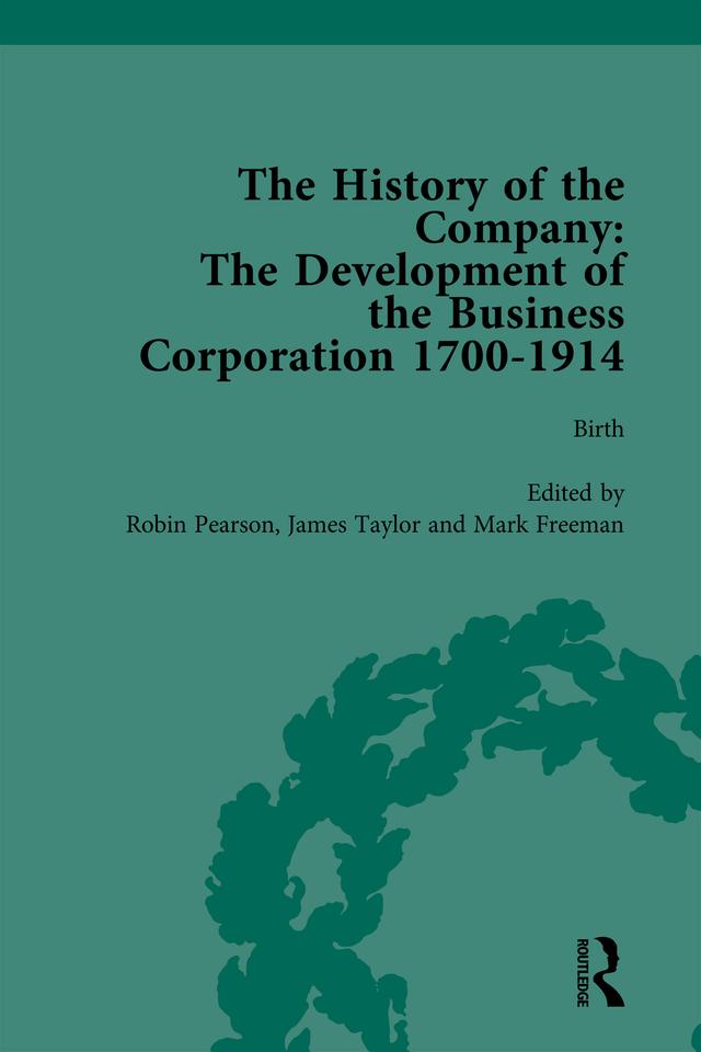 The History of the Company, Part I Vol 1 by James Taylor, Mark Freeman, Robin Pearson