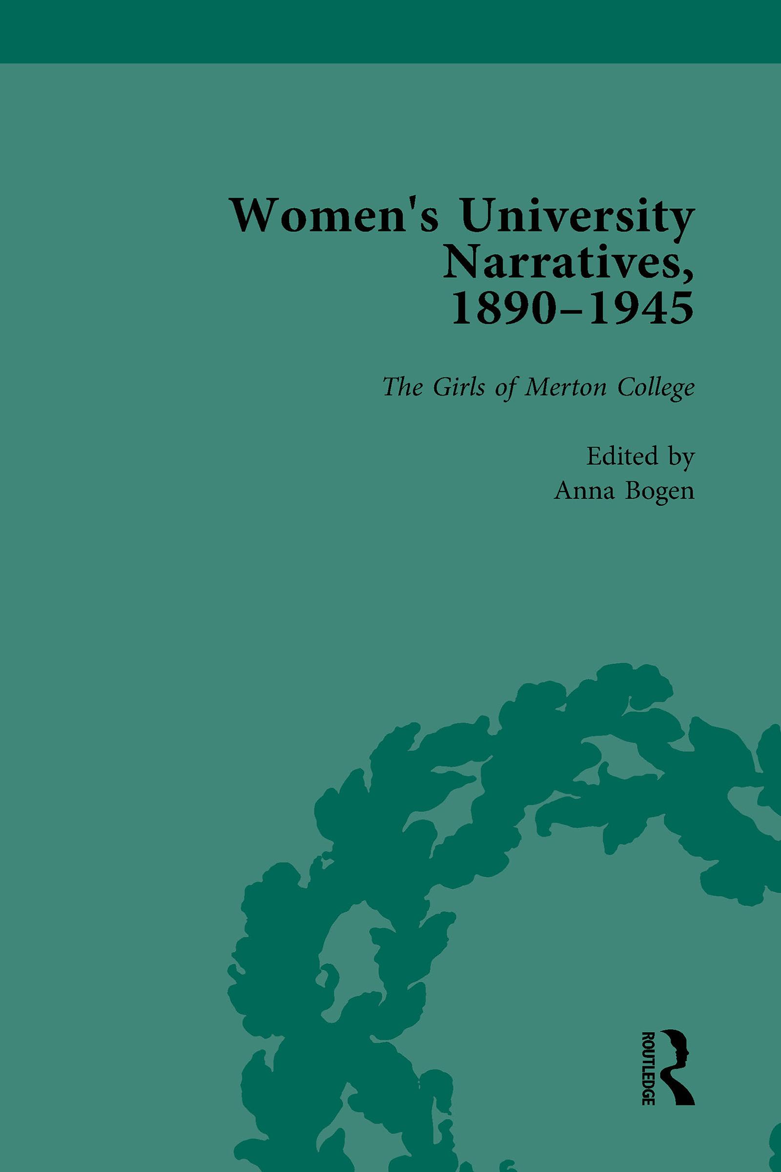 Women's University Narratives, 1890–1945, Part I Vol 2