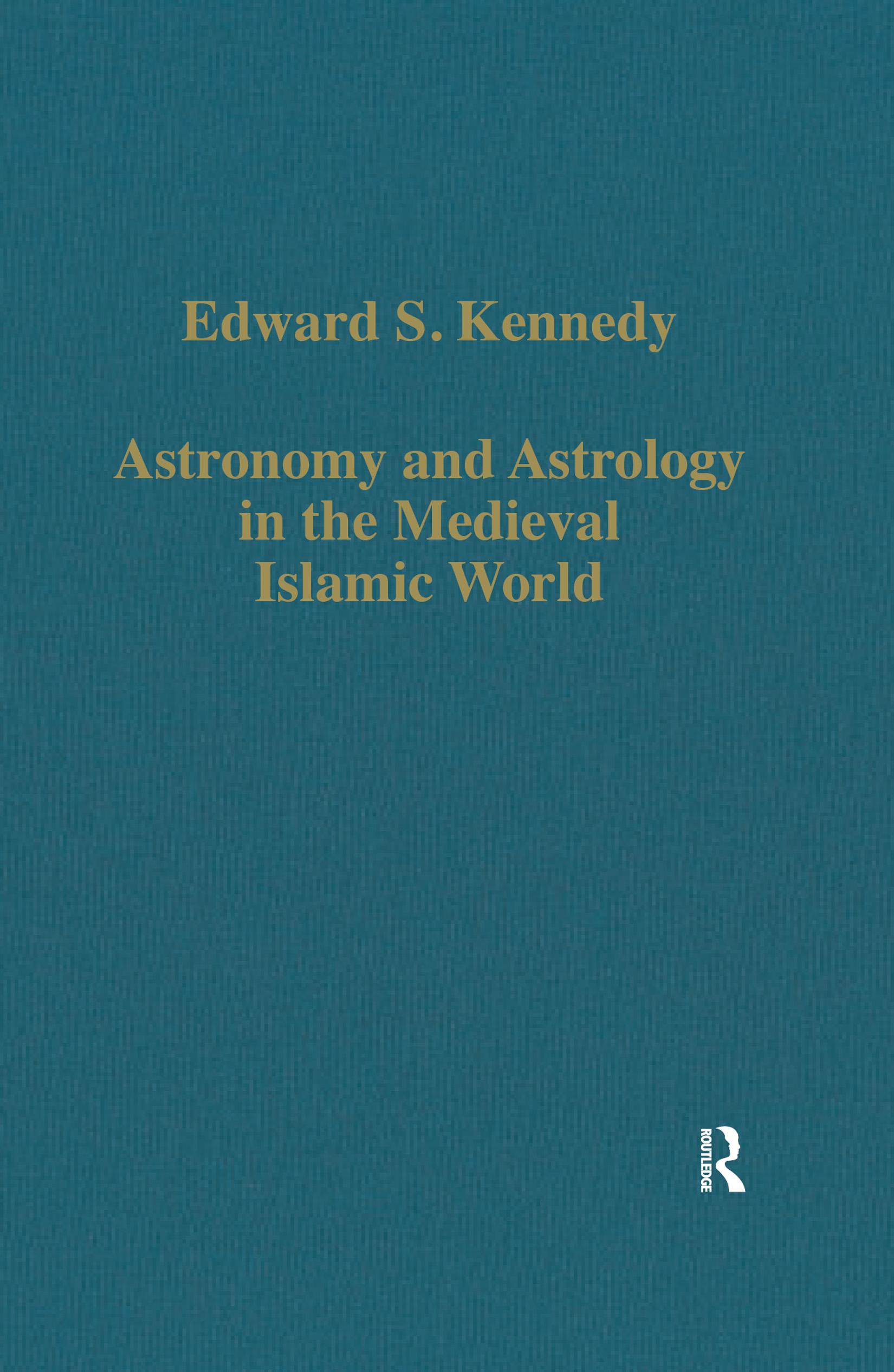 Astronomy and Astrology in the Medieval Islamic World