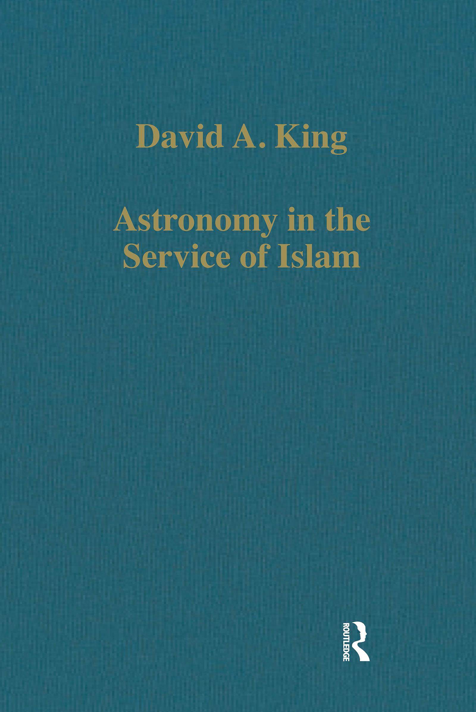 Astronomy in the Service of Islam