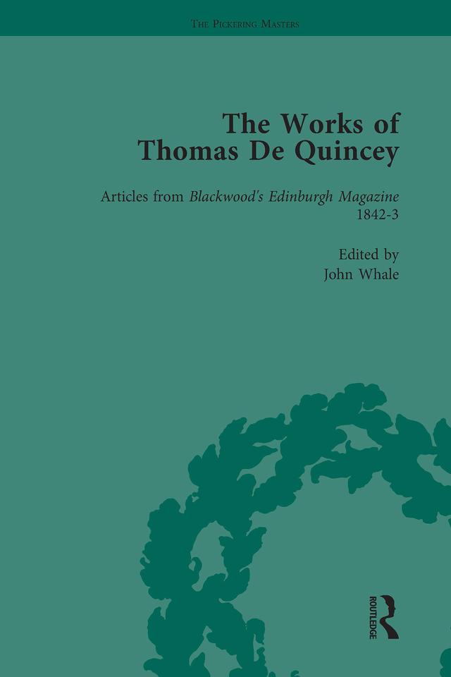 The Works of Thomas De Quincey, Part II vol 14 by Barry Symonds, Grevel Lindop