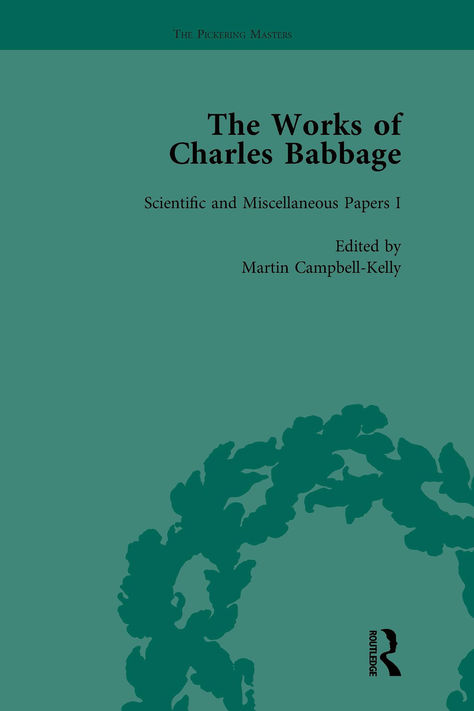 The Works of Charles Babbage Vol 4