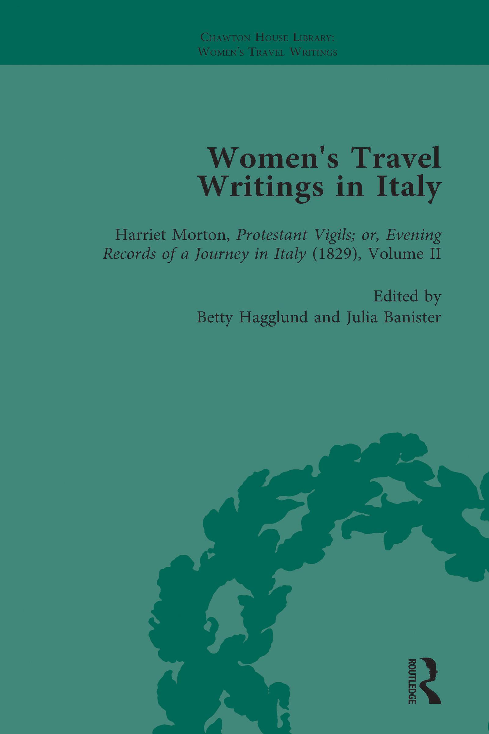 Women's Travel Writings in Italy, Part II vol 9