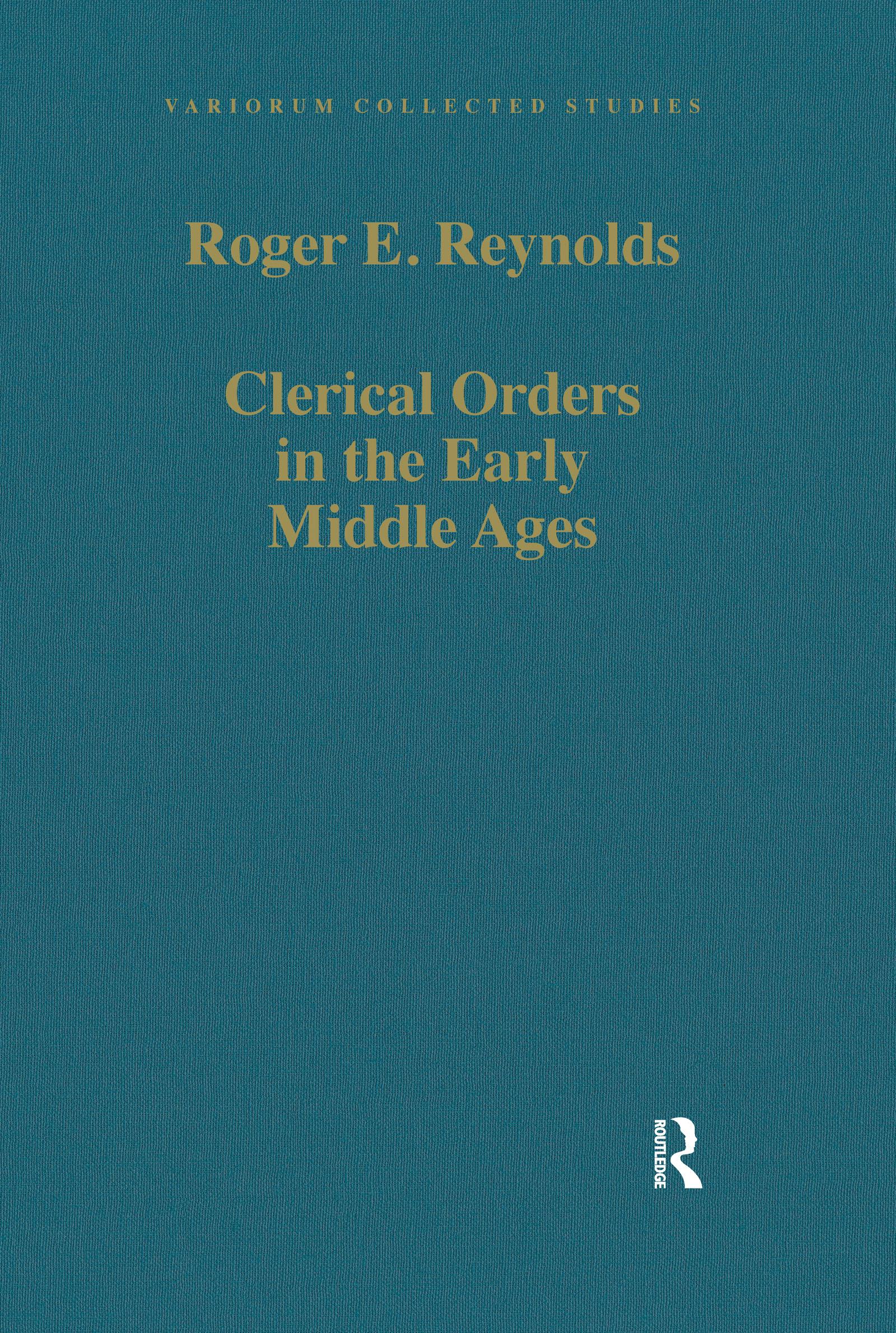 Clerical Orders in the Early Middle Ages